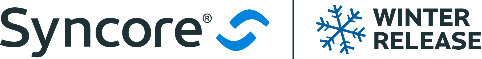 Syncore Winter Release logo 1